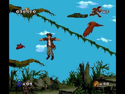Pitfall The Mayan Adventure (SNES) Full Longplay