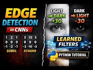 Edge Detection in CNNs | Positive vs Negative Edges Explained