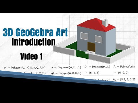 How to Create 3D Math Art on GeoGebra 1: Introduction - Step by Step Guide