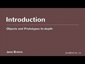 Objects and Prototypes In-depth 01 - Introduction