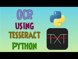 OCR(Optical Character Recognition) using Tesseract and Python | Part-1