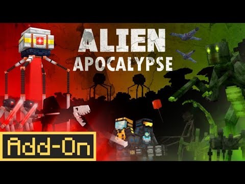 ALIEN APOCALYPSE Add-On Showcase | Minecraft Marketplace