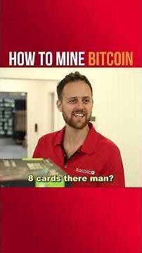 how to mine bitcoin - real tutorial