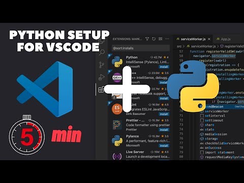 How to setup Python for VSCode in 2025 in 5mins! | Install Python and Setup VSCode for Windows 10