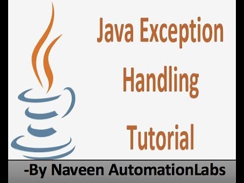Exception Handling in Java