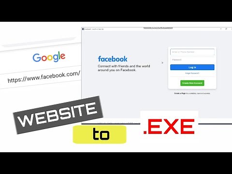 Convert any website to .exe [desktop application] | Nativefier | Nodejs