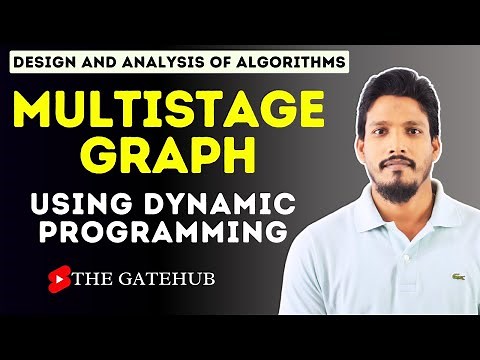 Multistage Graph using Dynamic Programming || GATECSE || DAA