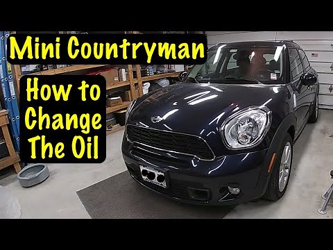 Mini Cooper S Countryman Oil Change DIY