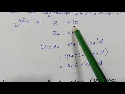 Addition of Complex Numbers | Complex Numbers Explained with Examples