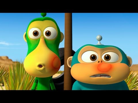 Alien Monkeys 👽 Use a Vending Machine! | Fun Episode for Kids | WOW CLUB in English