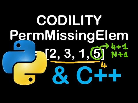Perm Missing Elem C++ and Python Codility Solutions Lesson 3