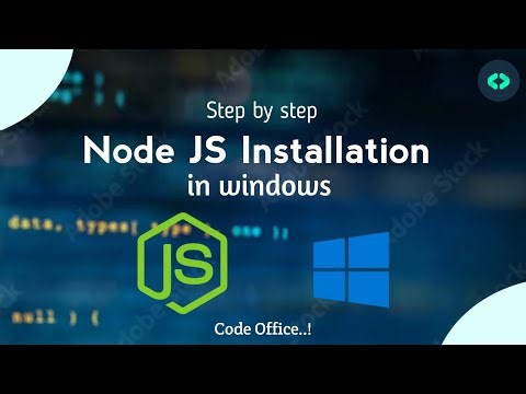 How to install Node.js in Windows | Step by Step | Node.js Installation | Code Office