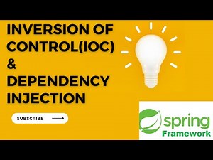 Inversion of Control and Dependency Injection in Spring Framework #java #spring #springframework