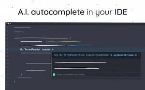 Java Developer? Code faster and smarter using code completions learned from millions of programs directly in IntelliJ or Android Studio Get it now at https://www.codota.com | Codota