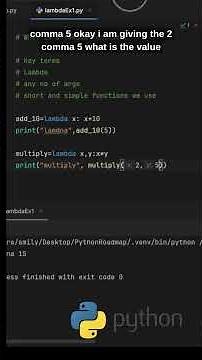 Python Lambda Functions Explained | The Easy Way
