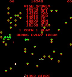 Centipede | Atari | 1980 | Play Game Online for FREE | Arcader.com
