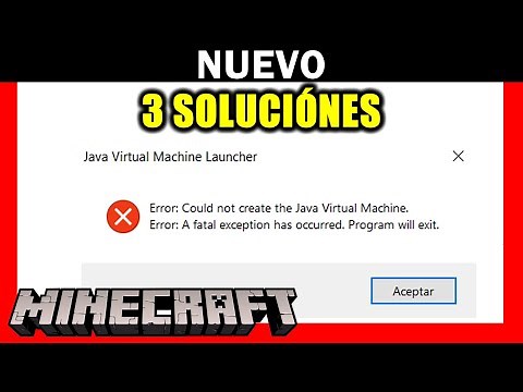 ✅ ERROR Could Not Create the JAVA VIRTUAL MACHINE Launcher 🔴 Windows 11/10, MINECRAFT, FENIX