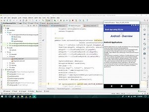 Book App using SQLite | Android Studio | Java
