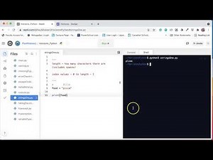 string index and length (Python)