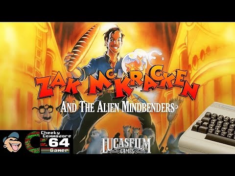 ZAK MCKRACKEN AND THE ALIEN MINDBENDERS – Commodore 64 (1988) | Classic Adventure