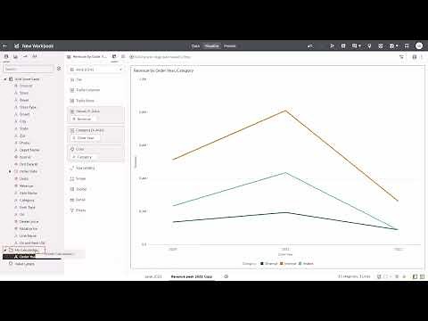 Explore Data in Oracle Analytics
