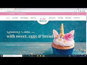 Cake Bakery System Using PHP and MySQL | PHPGurukul