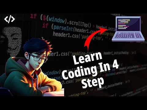 Learn Coding in 4 Easy Steps | Beginner's Guide to Coding
