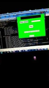 Rock paper scissors developed using python