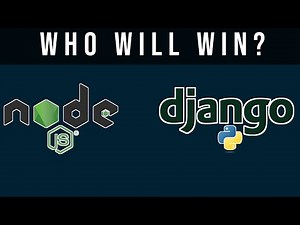 Node JS vs Python's Django in 2 minutes.