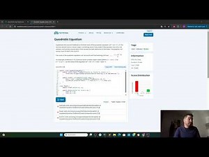 TestDome Java Solution: Quadratic Equation Solver - Interview Coding Tutorial