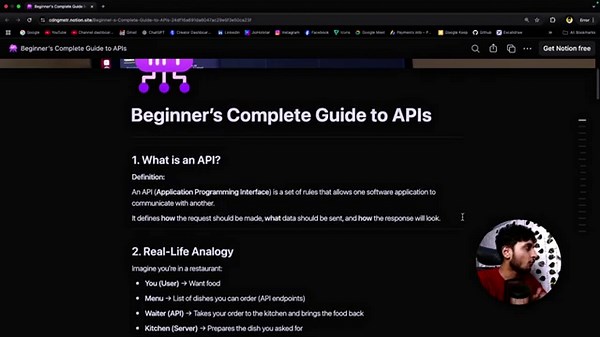 What is an API ? A Complete Guide for Beginners ( Crash Course )