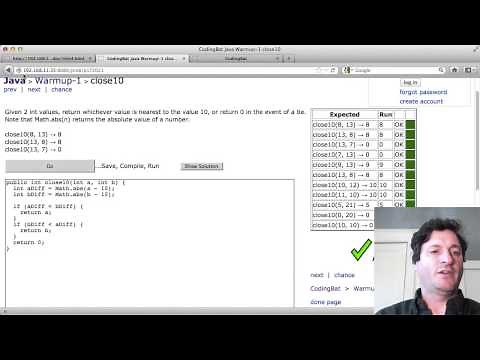 CodingBat #4 - Java If Boolean Solution Code 2