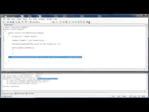 Scanner Class 2 Part 1: Splitting Strings (Java)