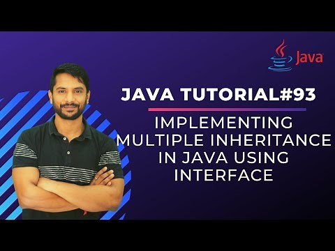 Implementing Multiple Inheritance in Java | Java Interface | In Hindi