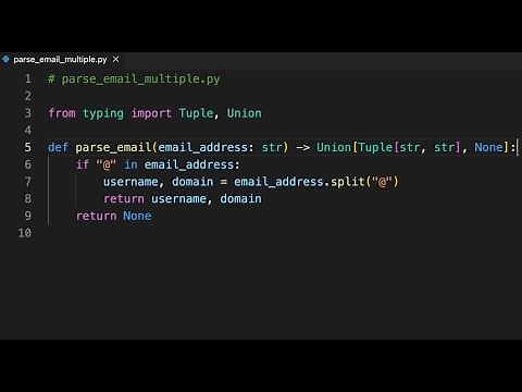 Returning Data of Alternate Types in Python