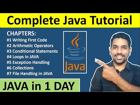 Complete Java Tutorial for Beginners in 1 Day | Full Java Course