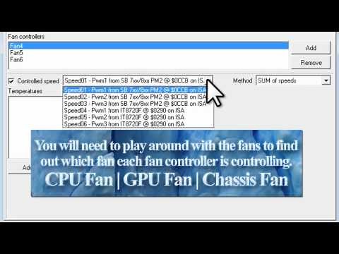 Control Fan Speeds With SpeedFan [Tutorial]