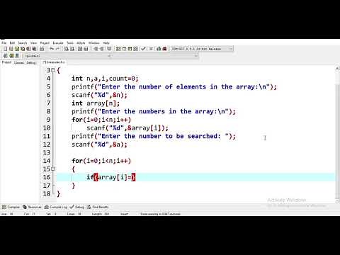 C Program to implement Linear Search || Coding Guide for Beginners|| #programming