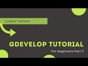 Gdevelop tutorial for beginners part3 | Variables and scoreboard | How to add text in gdevelop 5