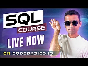 SQL Course Live Now On Codebasics.io | SQL For Beginner and Advanced Users