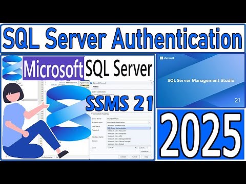 How to Enable SQL Server Authentication in Microsoft SQL Server Management Studio 21 | SSMS 21