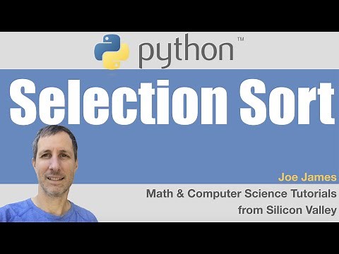 Python: SelectionSort algorithm
