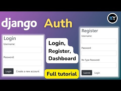 Django Authentication Explained: Creating a Login, Register, and Dashboard System | HINDI
