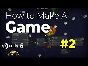 How to Make a Game in Unity 6 using Visual Scripting Part 2 - Adding Health System
