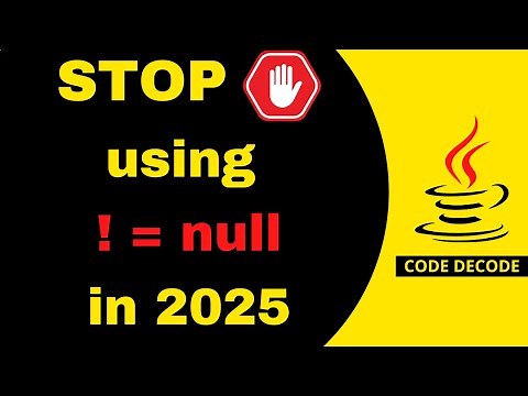 5 Null Handling Techniques Every Developer MUST Know | Best Coding Practice | Code Decode