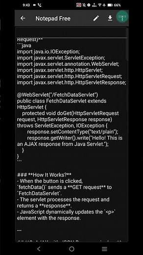 AJAX in Advanced Java | Interactive Web Development with Servlets & JSON