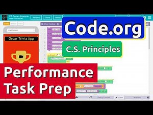 Code.org Performance Task Prep Tutorial | How to Format and Save Your Code for Your PT