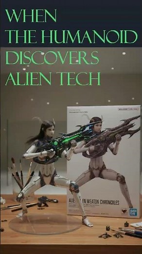When the Humanoid Discovers Alien Tech