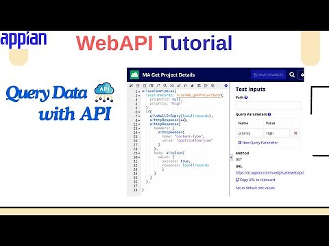 Appian Web API Tutorial: Fetch & Filter Data Like a Pro! | Build WebAPI with Appian records