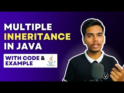 Multiple Inheritance in Java Part -1 | Why Multiple Inheritance is not supported in java